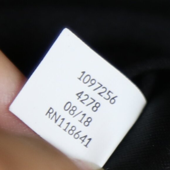 Lane Bryant V-neck Pleated Black Long Sleeve Tailored Blouse Plus Size 18/20 - Picture 7 of 7